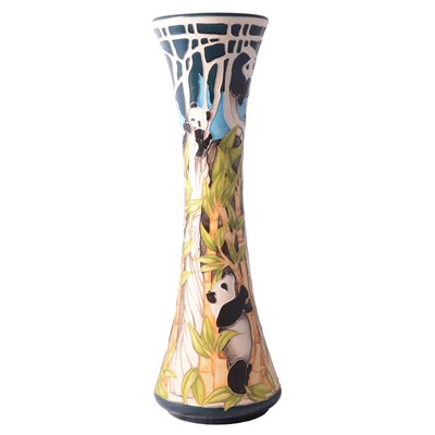 Lot 86 - Moorcroft Pottery, 'Shichuan Giant Panda' trial vase