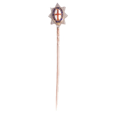 Lot 348 - A Coldstream Guards stick pin.