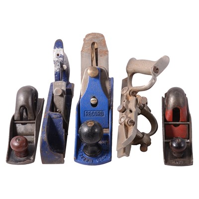 Lot 247 - Three boxes of woodworking planes