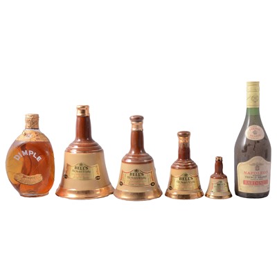 Lot 232 - Dimple, blended Scotch whisky, 1960s bottling, and other whiskies and miniatures