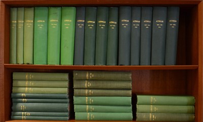 Lot 258 - AUTOCAR magazine: thirty two bound volumes, 1950s-1970s