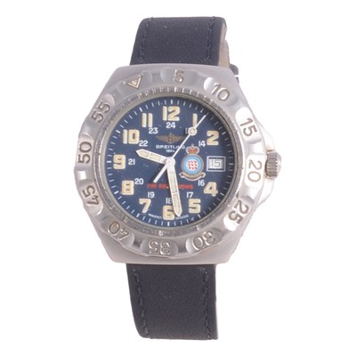 Lot 1006 - Breitling - a gentleman's Colt Red Arrows wristwatch.