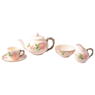 Lot 108 - Franciscan Dessert Rose dinner and tea service.