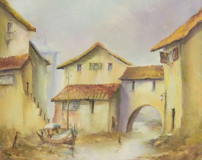 Lot 391 - Elizabeth Cope, three oil paintings
