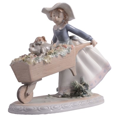 Lot 22 - Lladro porcelain figure, Barrow of fun