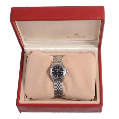 Lot 1055 - Tudor - a lady's Princess Oysterdate stainless steel automatic wristwatch.