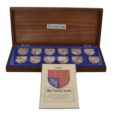Lot 324A - The Royal Arms: Sterling Silver Ingot Collection