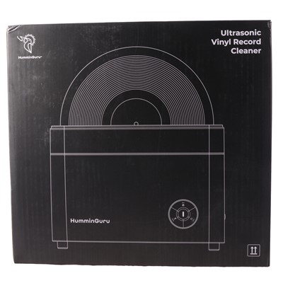 Lot 81 - HumminGuru Ultrasonic Vinyl Record Cleaner, and other accessories
