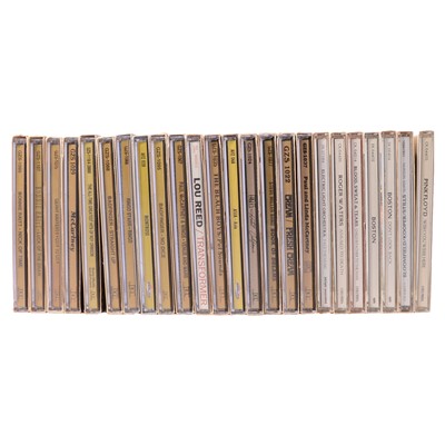 Lot 82 - Seventeen 24 Karat Gold CDs of various artists
