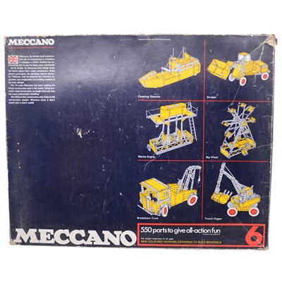 Lot 159 - Meccano Set 6, boxed