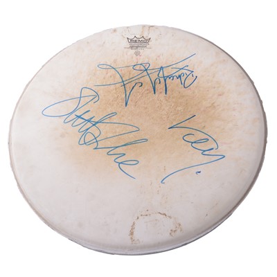 Lot 248 - Stereophonics, signed drum skin by full band including Stuart Cable