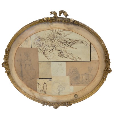 Lot 159 - Royal Interest; An arrangement of drawings