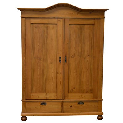 Lot 441 - Reclaimed pine armoire