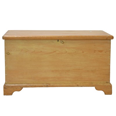 Lot 458 - Victorian pine blanket box