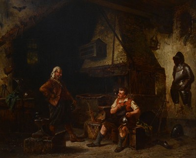 Lot 254 - Heinrich A Weber (German, 1843-1913)