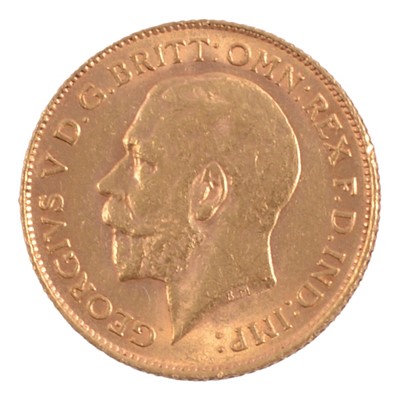 Lot 170B - A Gold Full Sovereign Coin, George V 1912.