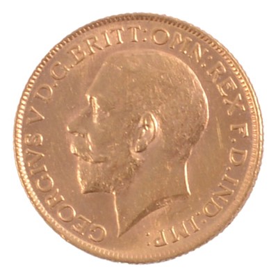 Lot 169B - A Gold Half Sovereign Coin, George V 1913.