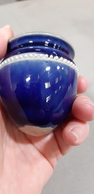 Lot 2 - George Tinworth for Doulton Lambeth, an unusual stoneware entree dish, 1886