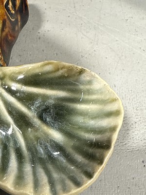 Lot 3 - Mark V Marshall, attributed, for Doulton Lambeth, a novelty stoneware salt