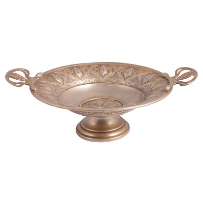 Lot 139 - A Jugendstil electroplated tazza, attributed to WMF