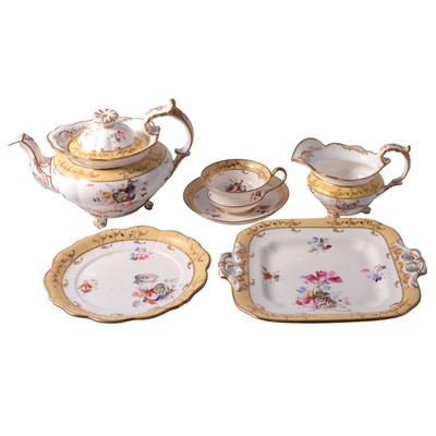 Lot 106 - Minton(?) teaset