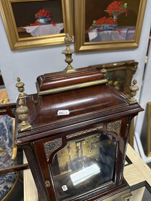 Lot 313 - George III mahogany bracket clock, Eardley Norton, London