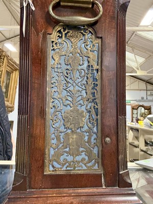 Lot 313 - George III mahogany bracket clock, Eardley Norton, London