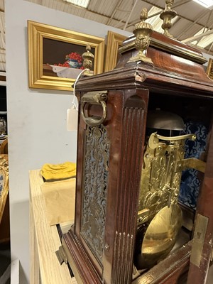 Lot 313 - George III mahogany bracket clock, Eardley Norton, London