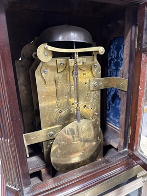 Lot 313 - George III mahogany bracket clock, Eardley Norton, London