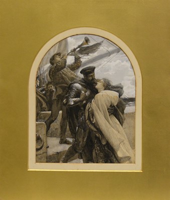 Lot 202 - Sir Francis (Frank) Dicksee (British, 1853-1928)