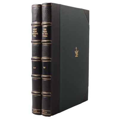 Lot 228 - BB' Denys Watkins-Pitchford, two First Editions, children's titles, leather bound.