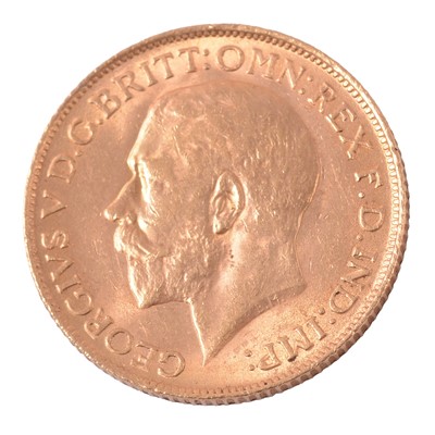 Lot 279 - A Gold Full Sovereign Coin, George V 1911.