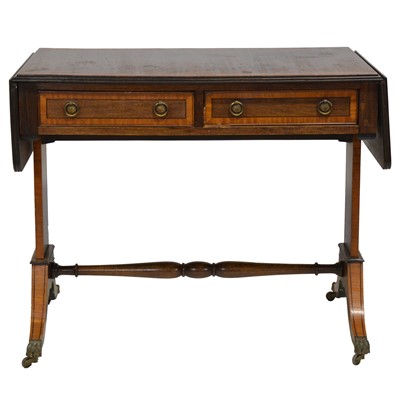Lot 366 - Victorian style sofa table