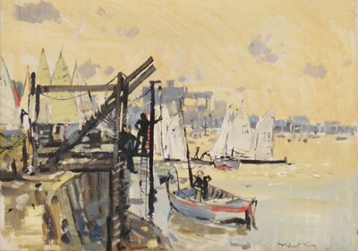 Lot 341 - Robert King, Quayside.