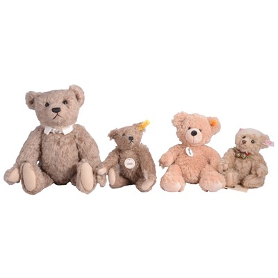 Lot 168 - Steiff, five modern teddy bears including 'Appolonia Margrete'
