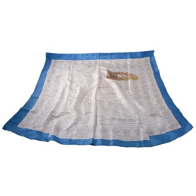 Lot 235 - Horse-racing interest - a silk scarf commemorating the 1933 Grand National and previous winners.