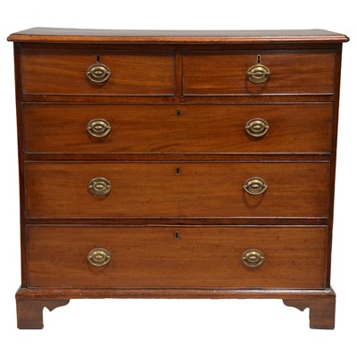 Lot 505 - Victorian mahogany chest of drawers