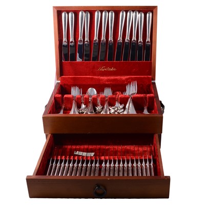Lot 151 - Noritake canteen of silver plated cutlery
