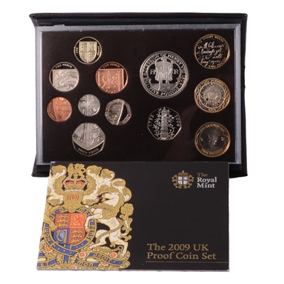 Lot 273 - The Royal Mint 2009 UK Proof Coin Set.