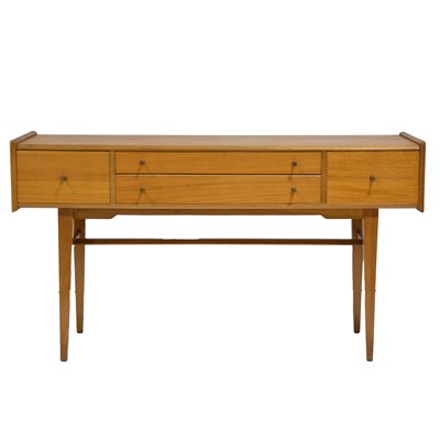 Lot 52 - Mid-century walnut side table