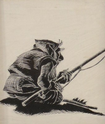 Lot 206 - 'BB' Denys Watkins-Pitchford, Dodder Fishing