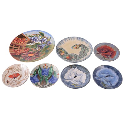Lot 54 - Cobridge Stoneware plate, etc.