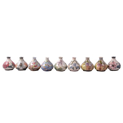 Lot 58 - Nine Cobridge Stoneware vases