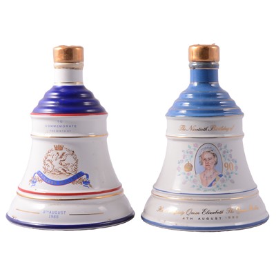Lot 247 - Two Bells Royal Commemorative decanters