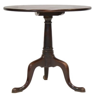 Lot 509 - Georgian mahogany tripod table