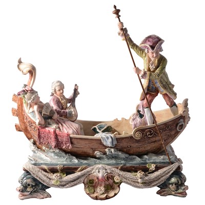Lot 25 - Continental pottery group