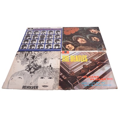 Lot 196 - The Beatles - four vinyl LPs