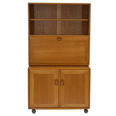 Lot 158 - Windsor series bureau bookcase, by Ercol