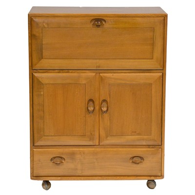 Lot 162 - Windsor series drinks / serving cabinet, by Ercol