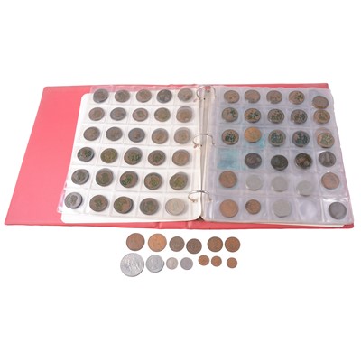 Lot 185 - Collection of coins, mostly British, some silver content.